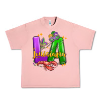 Salmon louisiana mardi gras Urban Heavy Tee - MaliasSmallBusiness