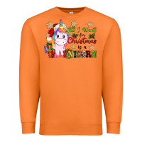 Carrot all i want for christmas is a unicorn Premium Sweatshirt - CowGirlArtShop