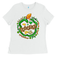 White teacher st patrick s day Ladies Tee - Artiststas