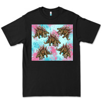 Black dinosaur stegosaurus Premium Tee - Artiststas