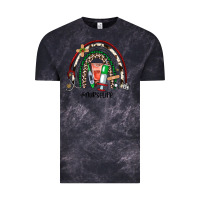 Cloud Black Christmas nurselife rainbow Vintage Tee - JahusDesignShop