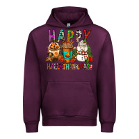 Mauve Wine Happy hallothankmas coffee cups Urban Hoodie - FaDigitalArtStudio