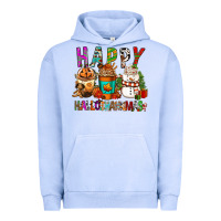 Pigment Grape Ice Happy hallothankmas coffee cups Urban Hoodie - FaDigitalArtStudio