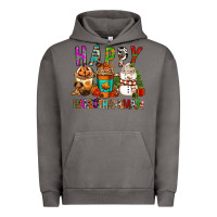 Pigment Tornado Happy hallothankmas coffee cups Urban Hoodie - FaDigitalArtStudio