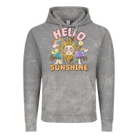 Cloud Rock hello sunshine Vintage Hoodie - MaliasSmallBusiness