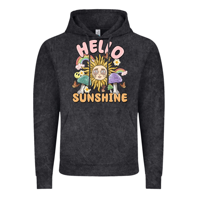 Hello Sunshine Vintage Hoodie by MaliasSmallBusiness | Teevron