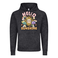 Vintage Black hello sunshine Vintage Hoodie - MaliasSmallBusiness