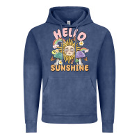 Vintage Denim hello sunshine Vintage Hoodie - MaliasSmallBusiness