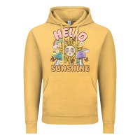 Vintage Mustard hello sunshine Vintage Hoodie - MaliasSmallBusiness
