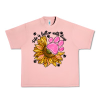 Salmon life is better with dogs Urban Heavy Tee - NancyCooperArtShop