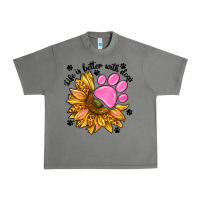 Tornado life is better with dogs Urban Heavy Tee - NancyCooperArtShop