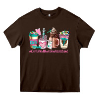 Chocolate Brown cerified nursing assistant coffee cup Heavy Core Tee - AdoDesignShop
