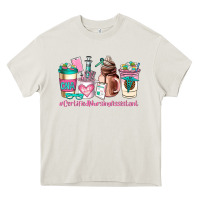Cream cerified nursing assistant coffee cup Heavy Core Tee - AdoDesignShop