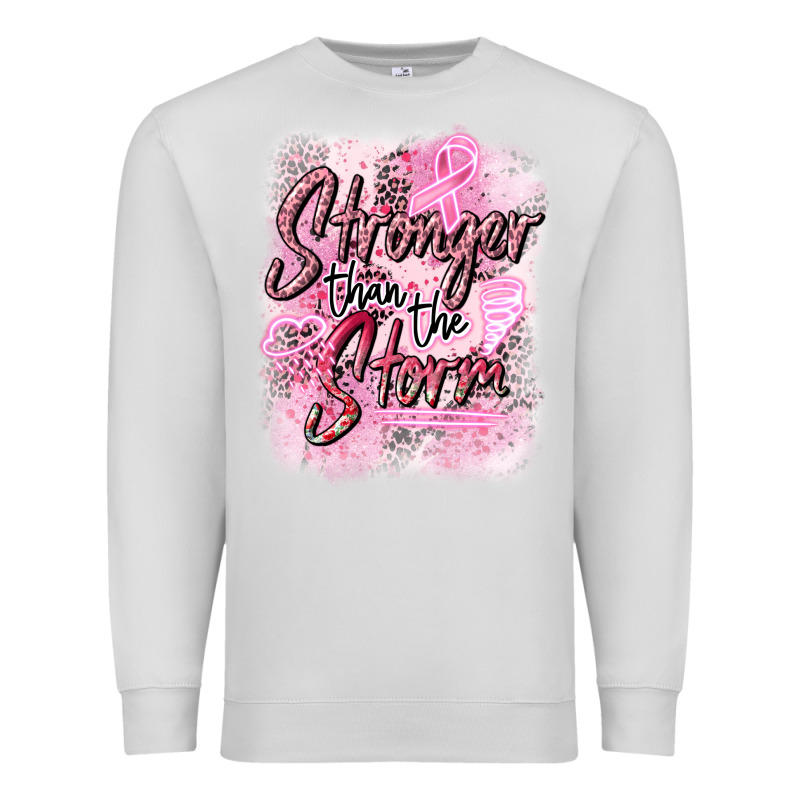 Stronger Than The Storm Premium Sweatshirt by CowGirlArtShop | Teevron