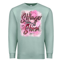 Seafoam stronger than the storm Premium Sweatshirt - CowGirlArtShop