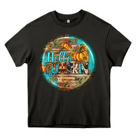 Asphalt hello pumpkin earrings Heavy Core Tee - BundleAndBundleShop