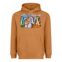 Meerkat love easter Heavyweight Hoodie - CowGirlArtShop