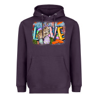 Plum love easter Heavyweight Hoodie - CowGirlArtShop