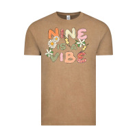 Vintage Coffee nine is a vibe Vintage Tee - MaliasSmallBusiness