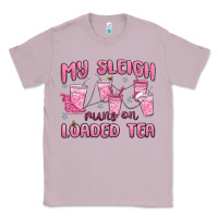 Lilac my sleigh runs on loaded tea Classic Tee - MaliasSmallBusiness