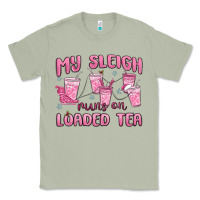 Matcha my sleigh runs on loaded tea Classic Tee - MaliasSmallBusiness