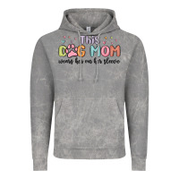 Cloud Rock this dog mom wears her heart on her sleeve Vintage Hoodie - MaliasSmallBusiness