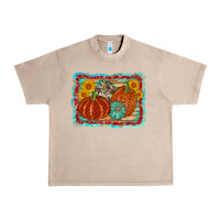 French Oak pumpkin sunflower Urban Heavy Tee - AdoDesignShop
