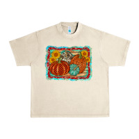 Pumpkin Sunflower Urban Heavy Tee | Teevron