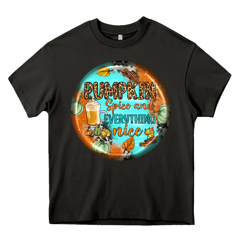 Pumpkin Spice And Everythink Nice Earrings Heavy Core Tee by BundleAndBundleShop | Teevron