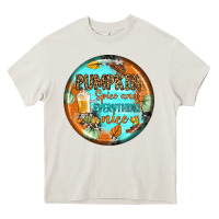 Cream pumpkin spice and everythink nice earrings Heavy Core Tee - BundleAndBundleShop