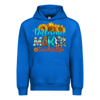 Cobalt difference maker teacher life Urban Hoodie - BundleAndBundleShop
