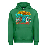 Emerald difference maker teacher life Urban Hoodie - BundleAndBundleShop