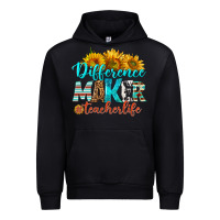Foreset Green difference maker teacher life Urban Hoodie - BundleAndBundleShop