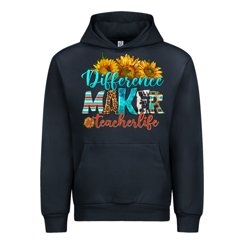 Difference Maker Teacher Life Urban Hoodie by BundleAndBundleShop | Teevron