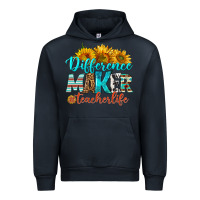 Navy difference maker teacher life Urban Hoodie - BundleAndBundleShop