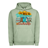 Pigment Oil Green difference maker teacher life Urban Hoodie - BundleAndBundleShop
