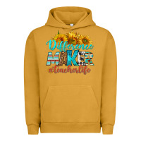 Pigment Peanut Butter difference maker teacher life Urban Hoodie - BundleAndBundleShop