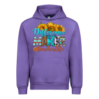 Tulip difference maker teacher life Urban Hoodie - BundleAndBundleShop