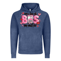 Vintage Denim one loved bus monitor Vintage Hoodie - MaliasSmallBusiness