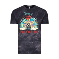 Cloud Black sorry boys mommy is valentine Vintage Tee - MaliasSmallBusiness