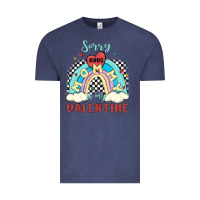 Vintage Denim sorry boys mommy is valentine Vintage Tee - MaliasSmallBusiness