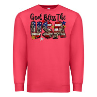 Cardinal god bless the usa Premium Sweatshirt - CowGirlArtShop