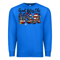 True Royal god bless the usa Premium Sweatshirt - CowGirlArtShop