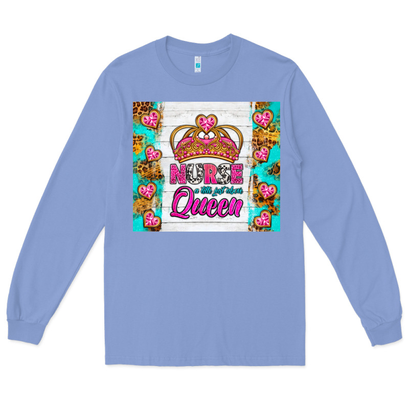 Nurse A Title Just Above Queen Tumbler Long Sleeve Tee by BundleAndBundleShop | Teevron