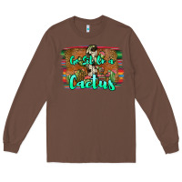 Chestnut go sit on a cactus Long Sleeve Tee - JahusDesignShop