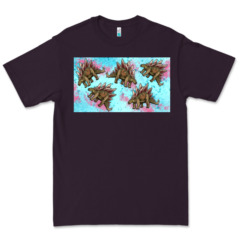 Dinosaur Stegosaurus Sippy Cup Premium Tee by Artiststas | Teevron
