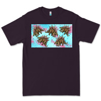 Plum dinosaur stegosaurus sippy cup Premium Tee - Artiststas