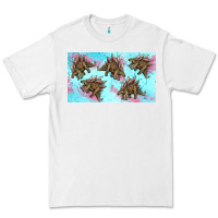 White dinosaur stegosaurus sippy cup Premium Tee - Artiststas