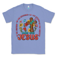 Colony Blue in the waiting there was jesus Classic Tee - MaliasSmallBusiness