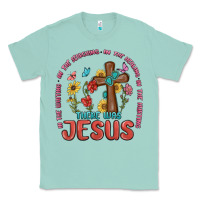 Seafoam in the waiting there was jesus Classic Tee - MaliasSmallBusiness